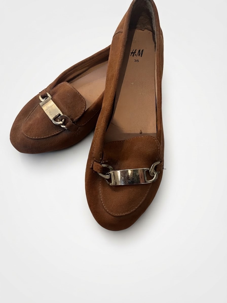 Mocassin en daim 