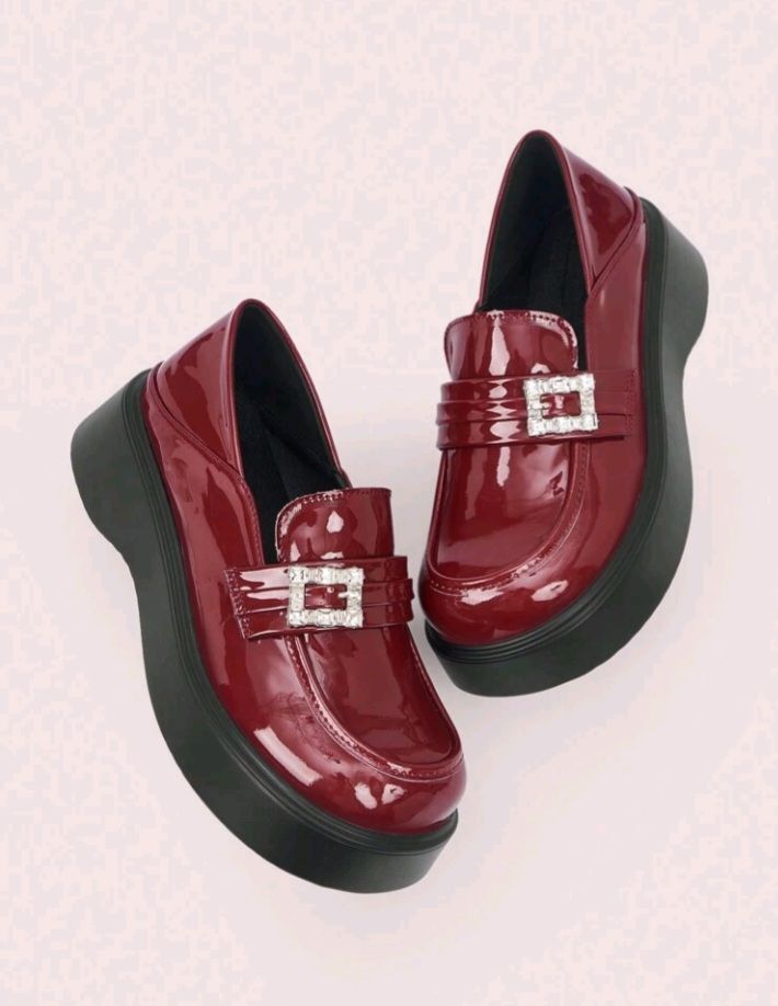 Derbies Burgundy très chic 