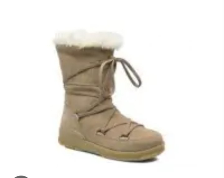 Bottes beige 