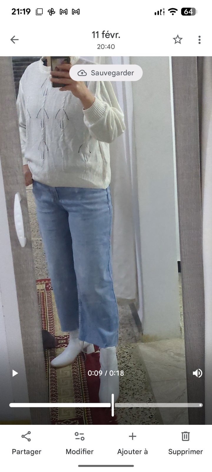 Pantalon djin taille 40/42