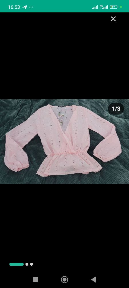 Blouse rose
