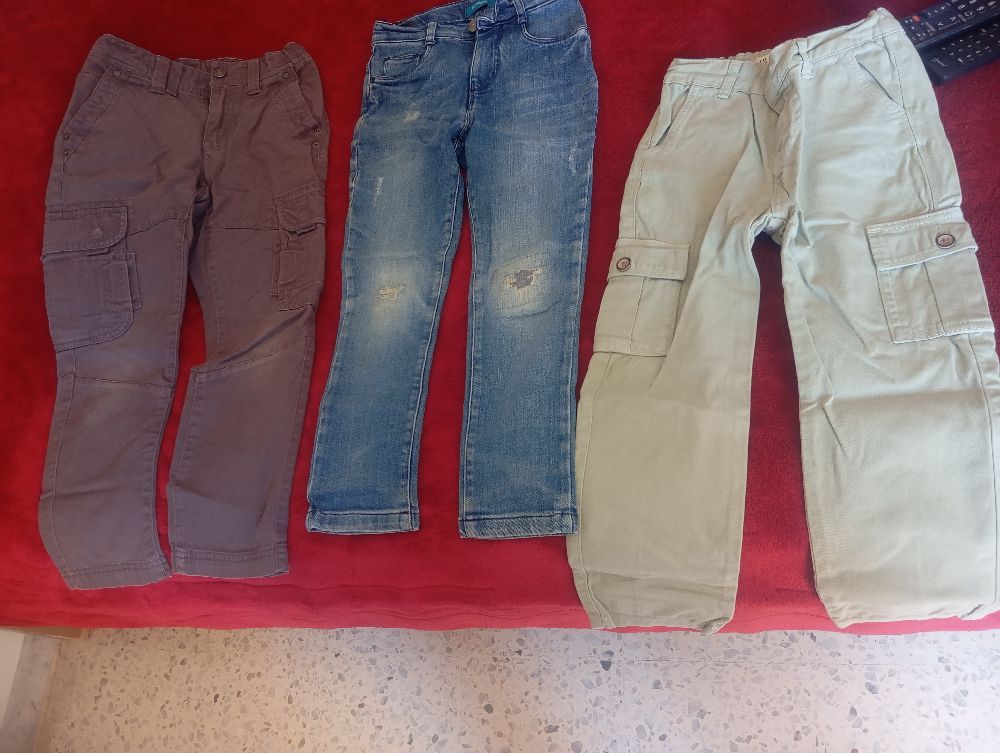 3 pantalons 