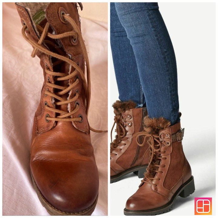 Bottines en cuir, Tamaris 