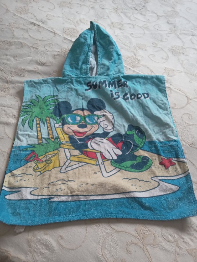 poncho de plage 