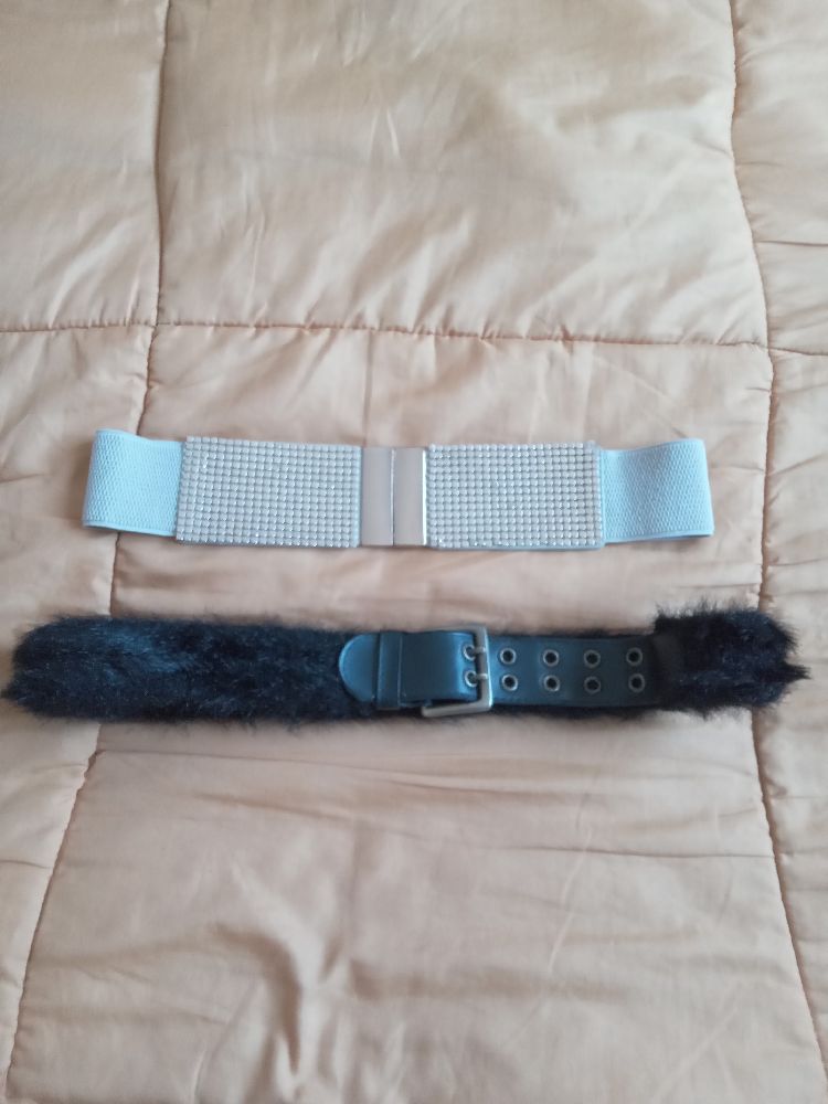 lot de 2 ceintures 