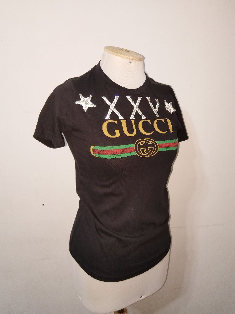 Pull en cotton noir Gucci taille xs w tables S en très bonne état 