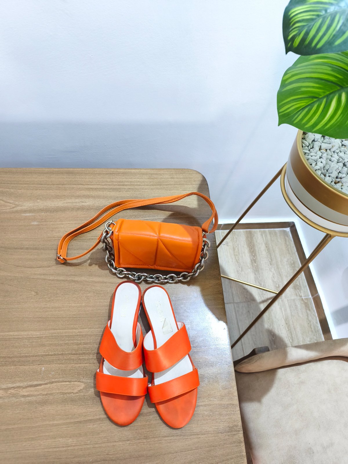 Mule + sac à main 
