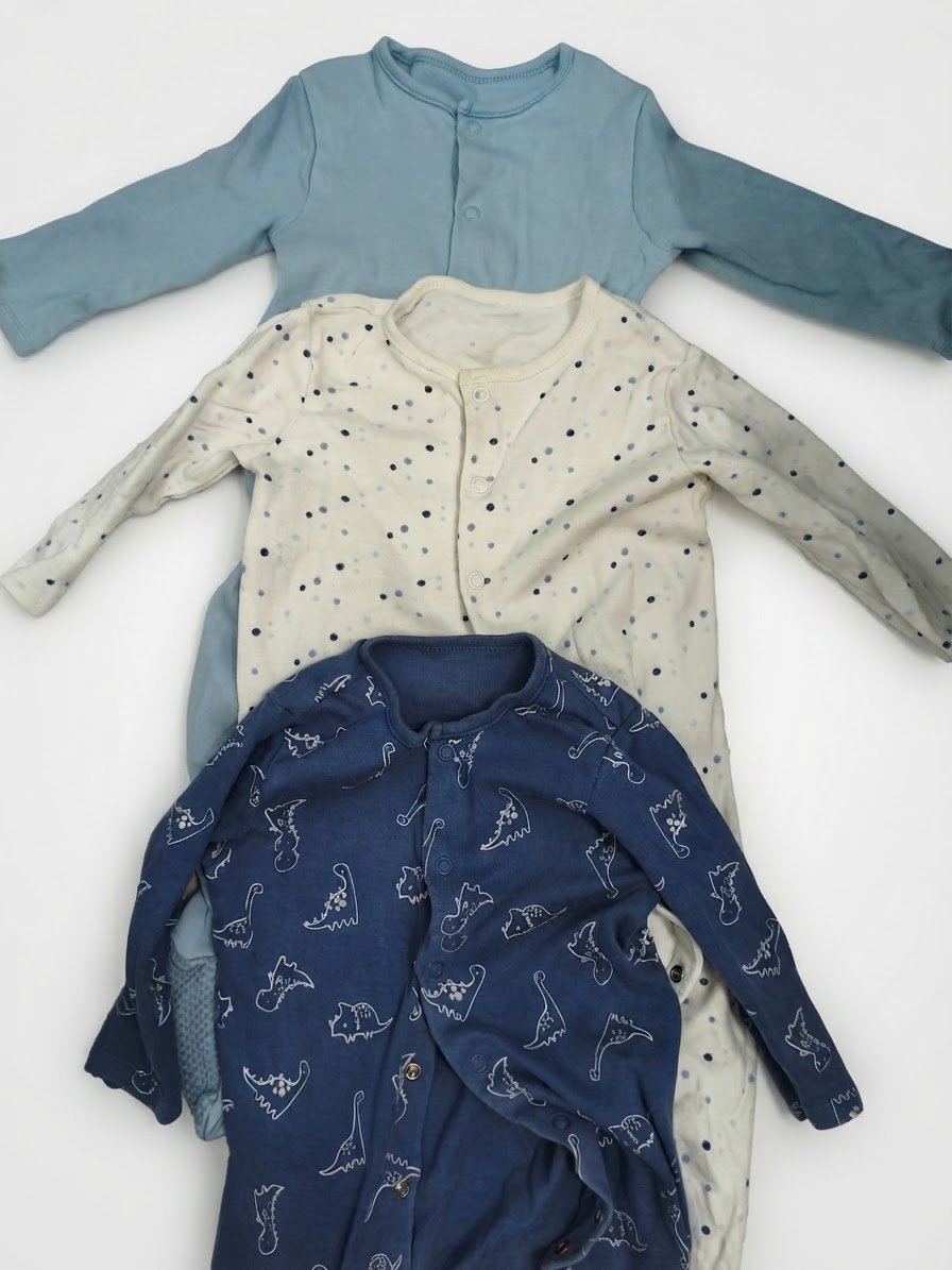 3 pyjamas bébé 