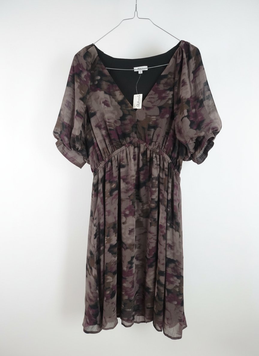 Robe manche bouffante 
