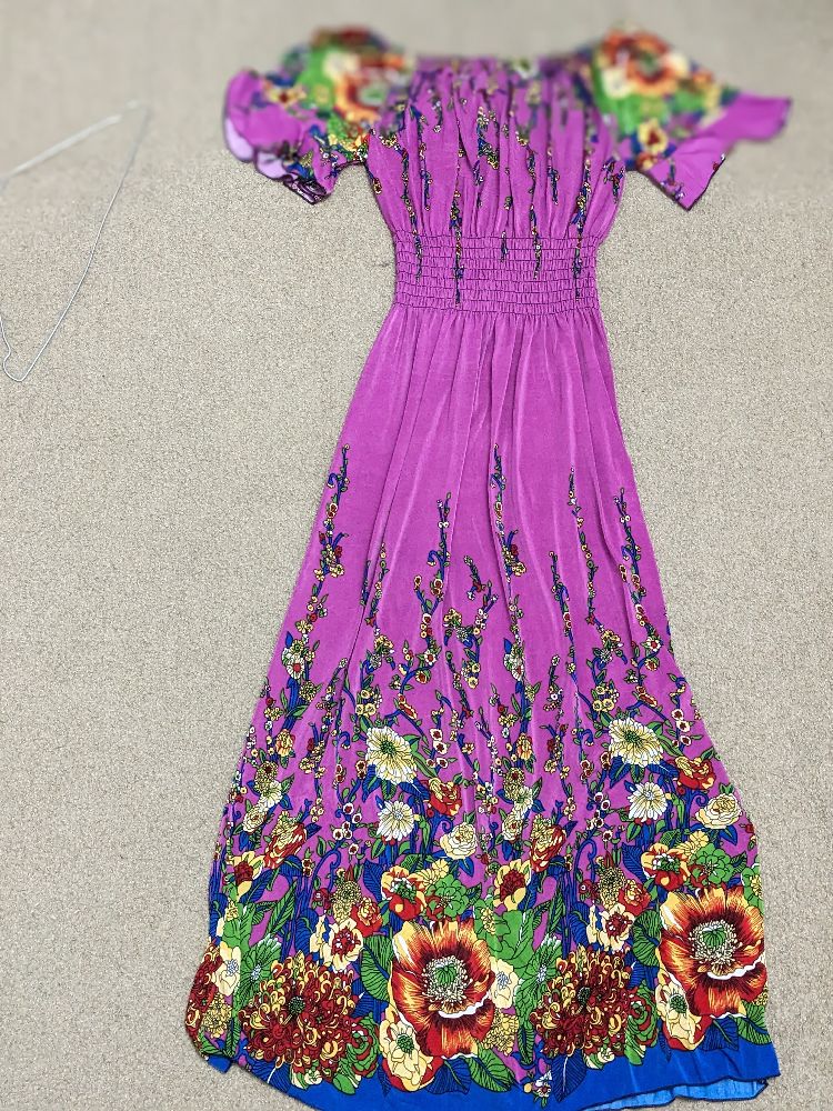 robe violet