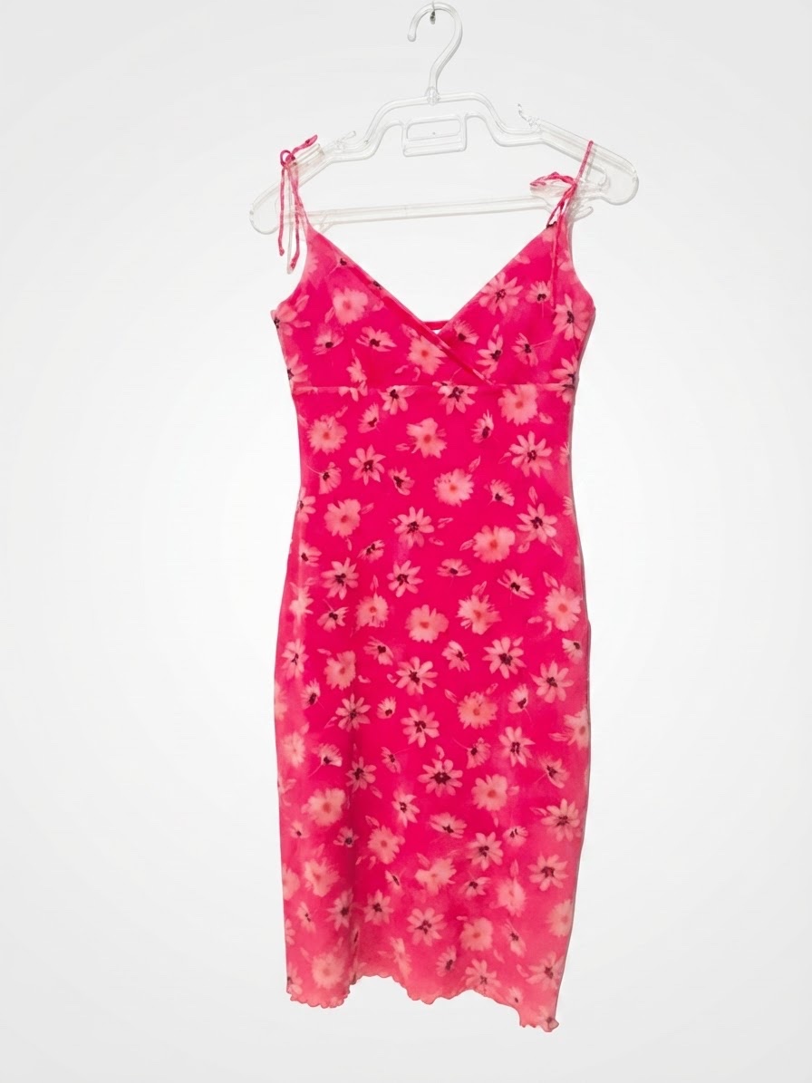 Robe moulante Rose