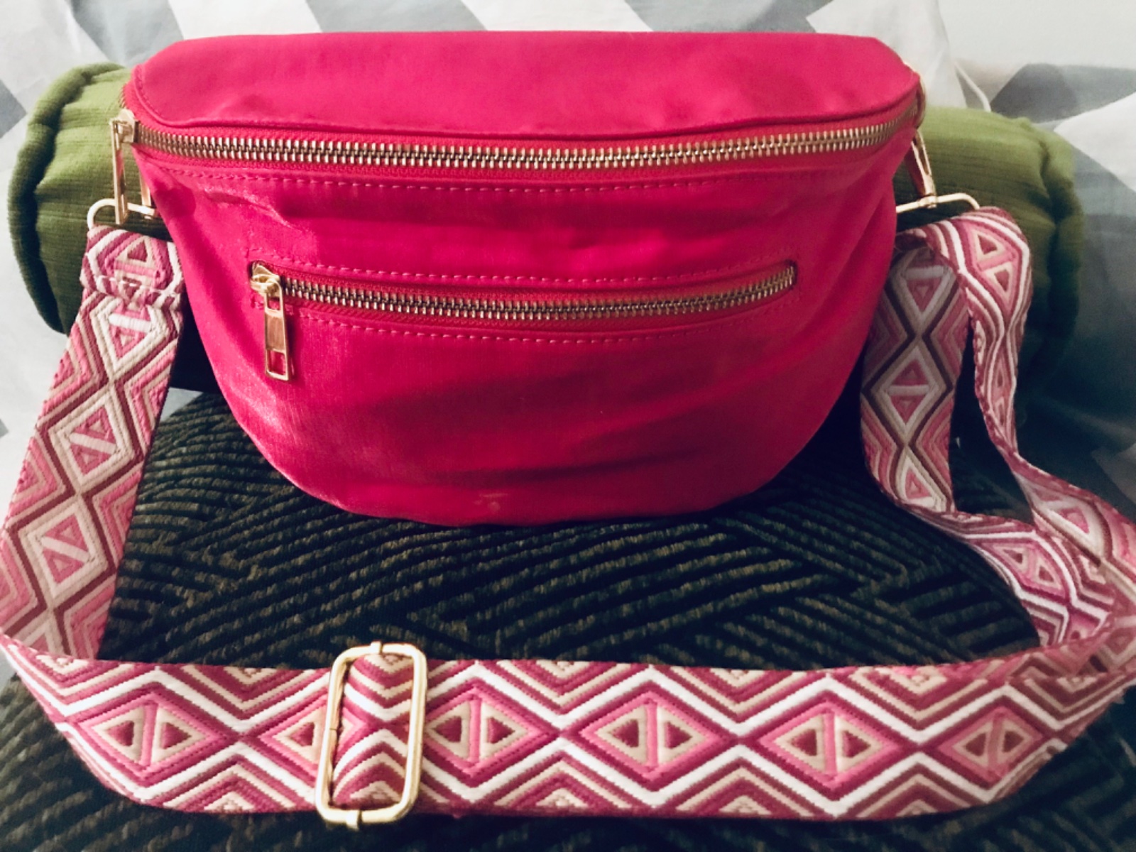 Sac banane Rose fuchsia 
