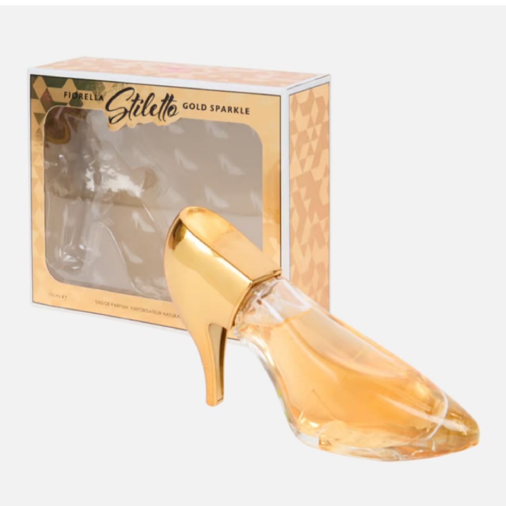 Fiorella stiletto gold sparkle 100ml