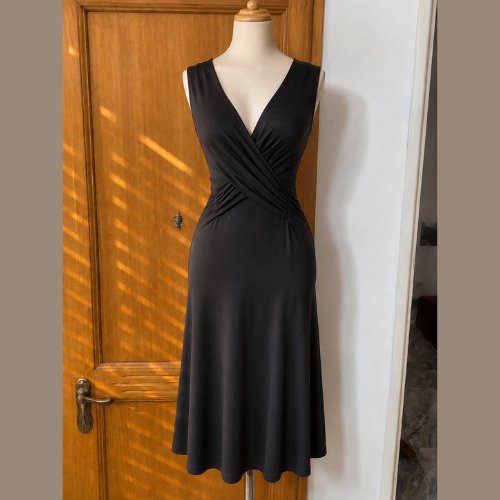 Robe mi-longue