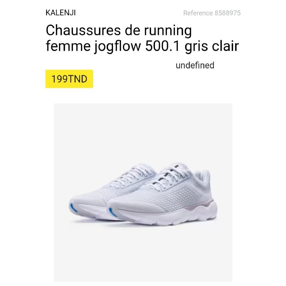 Chassures de running femme