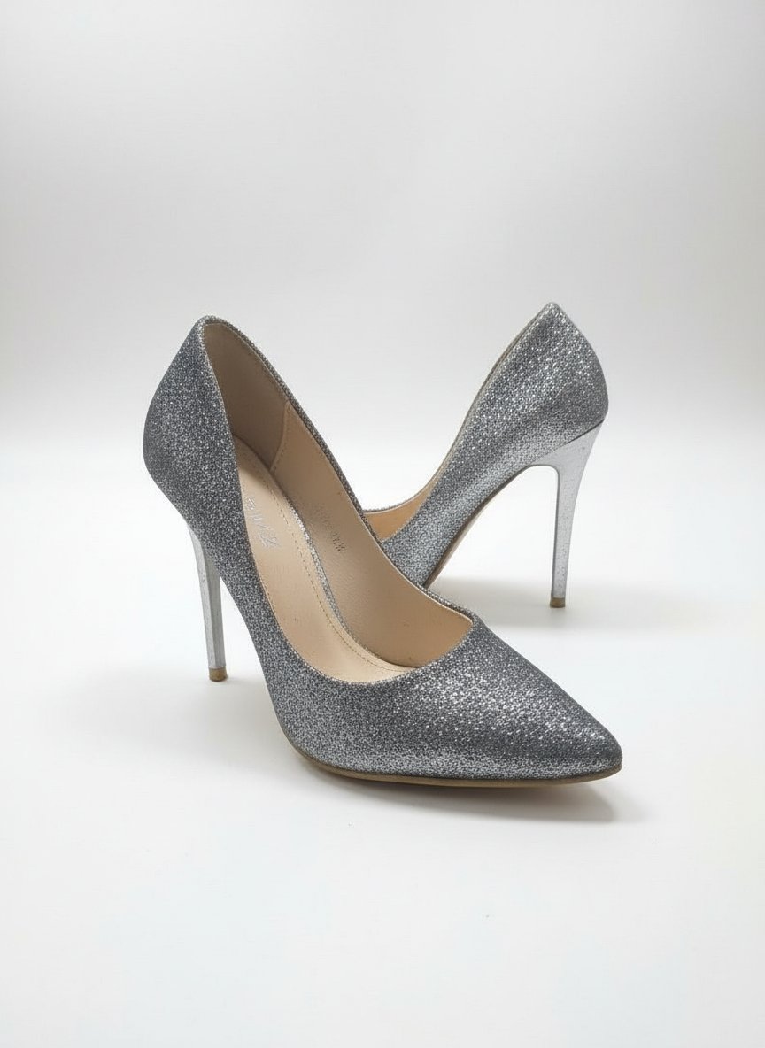 Escarpin argent 