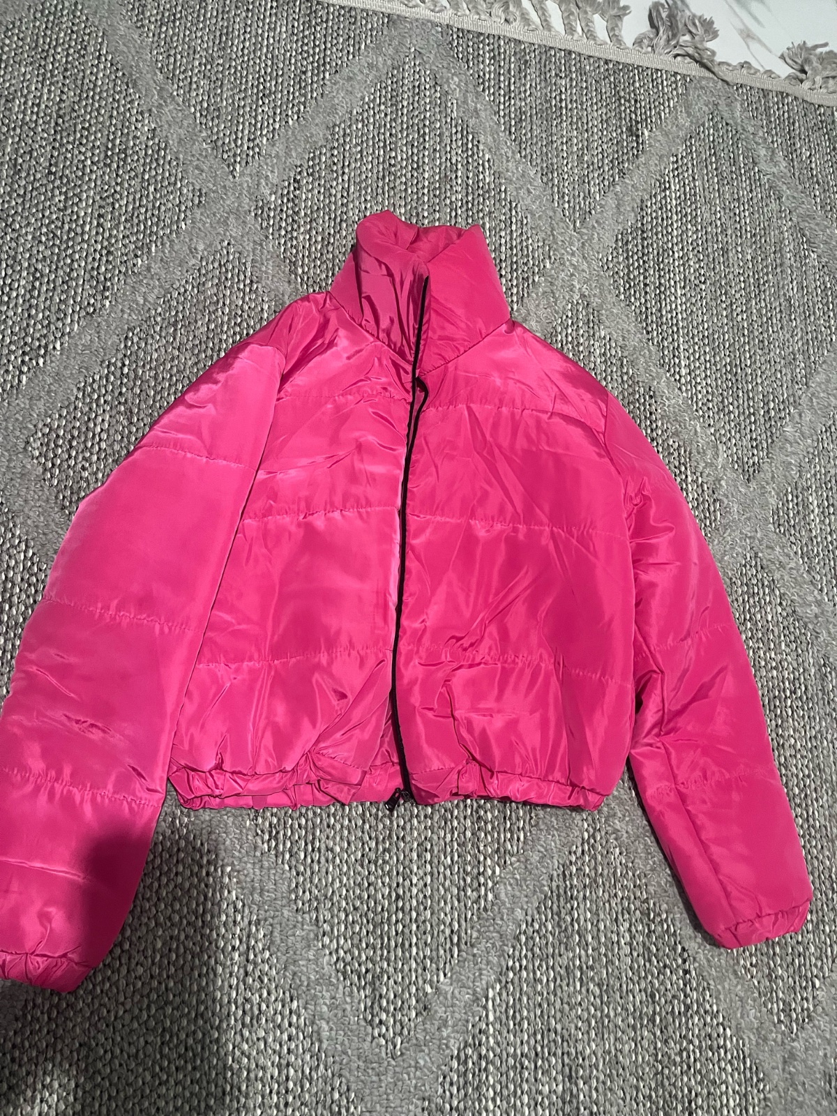 Manteau rose 