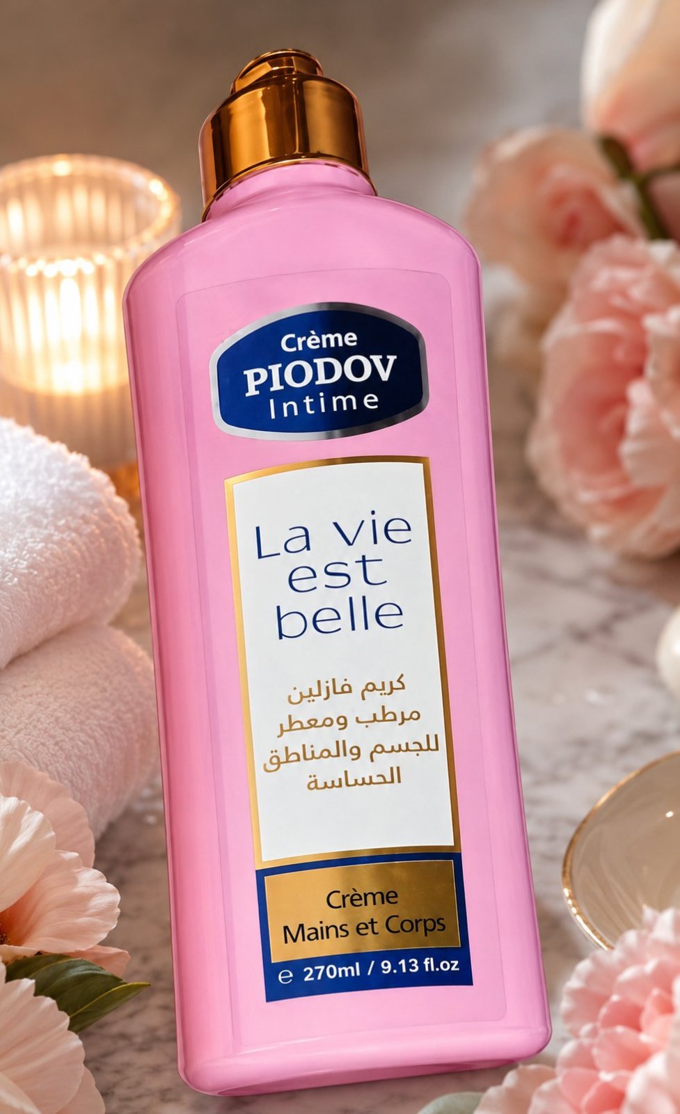 Crème mains et corp la vie et belle 