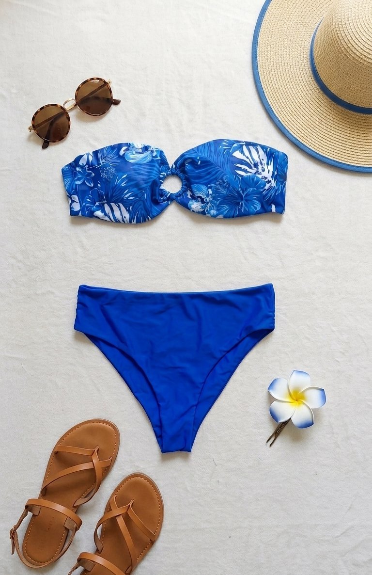 Le Bikini Viral "High-Waist" : Sculptez Votre Silhouette avec le Style de l'Année 👙