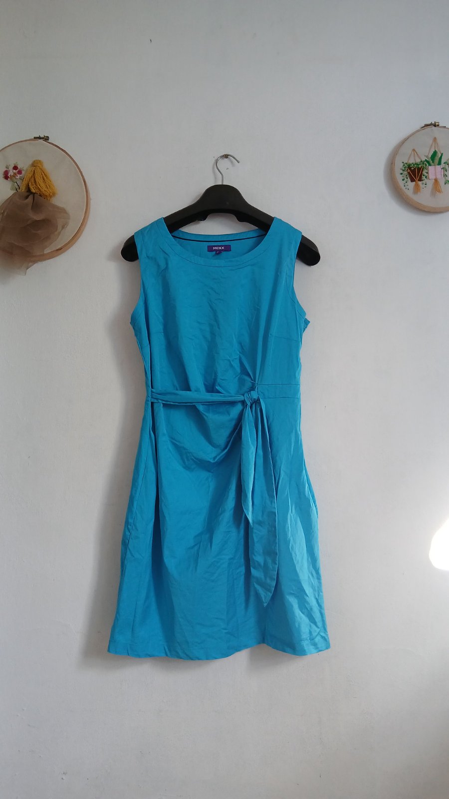 Robe midi turquoise Mexx (avec doublure)Comme neuf 