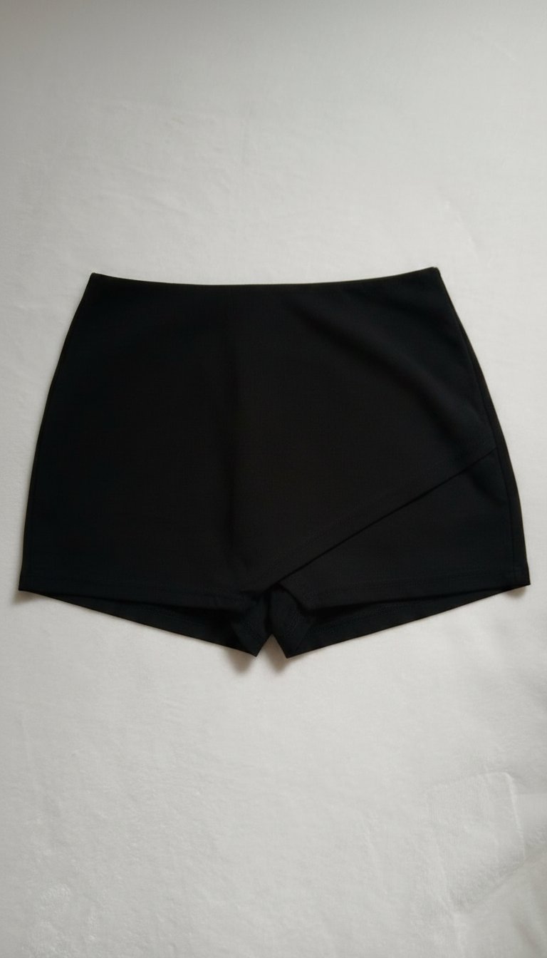 Skort élégant noir – Taille L (40/42)