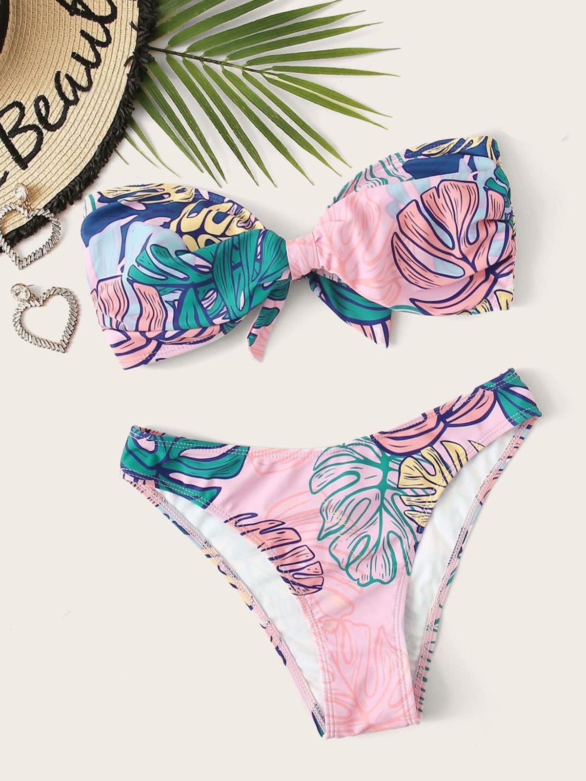 Bikini SHEIN Imprimé Floral et Tropical Chic 💎🔥