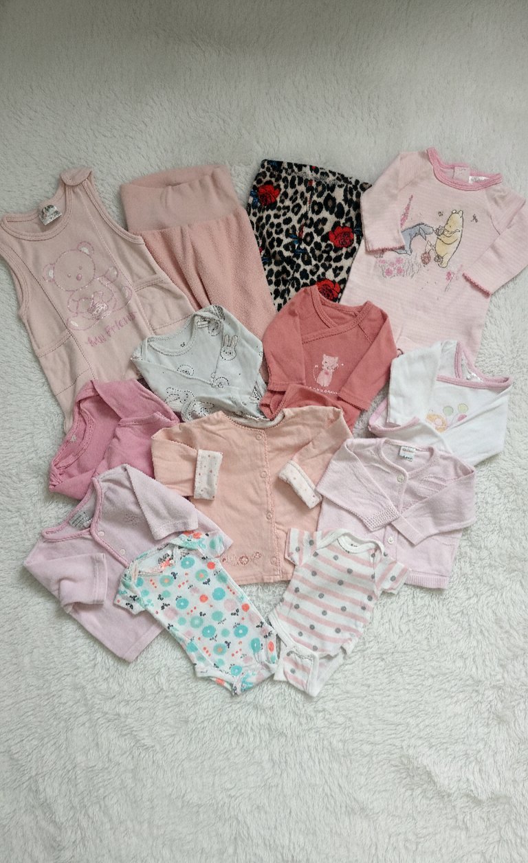 Pack bébé fille – 13 pièces | Naissance à 3 mois | Bon état