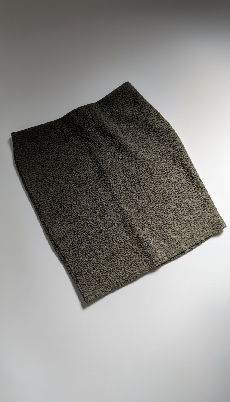 Mini-jupe Primark en maille bouclée texturée - taille 36/38