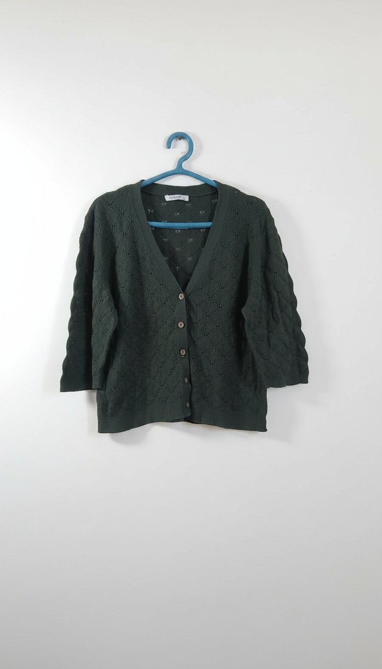 Cardigan HAILYS en maille ajourée 