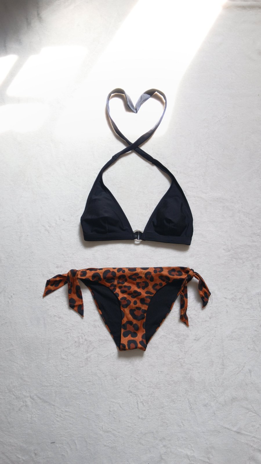 Ensemble Bikini Chic H&M Neuf Style Sauvage Leopard - Taille 38