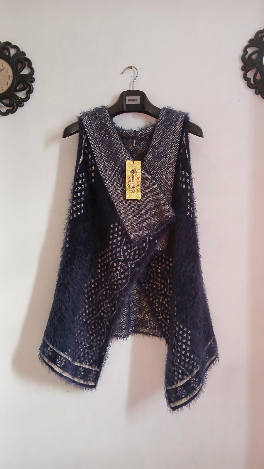 Gilet sans manches texturé – Style chic et élégant