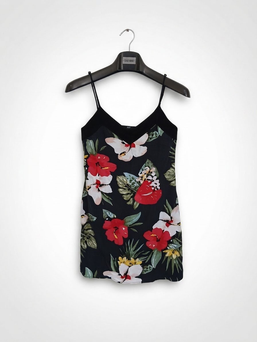 Robe de plage - Robe d'été fleurie ALIX