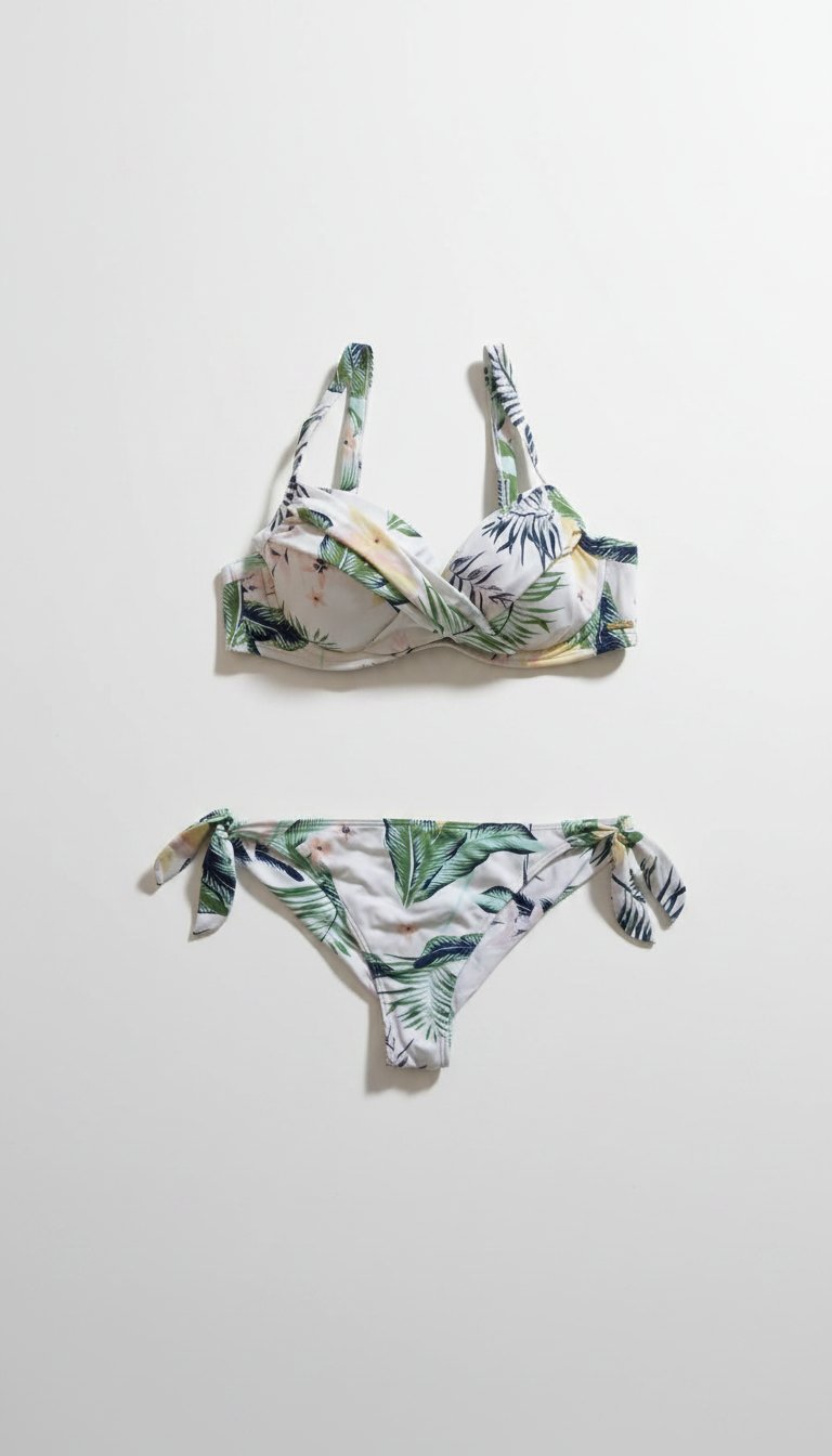 Bikini 2 Pièces ROXY avec Imprimé Feuilles Exotiques