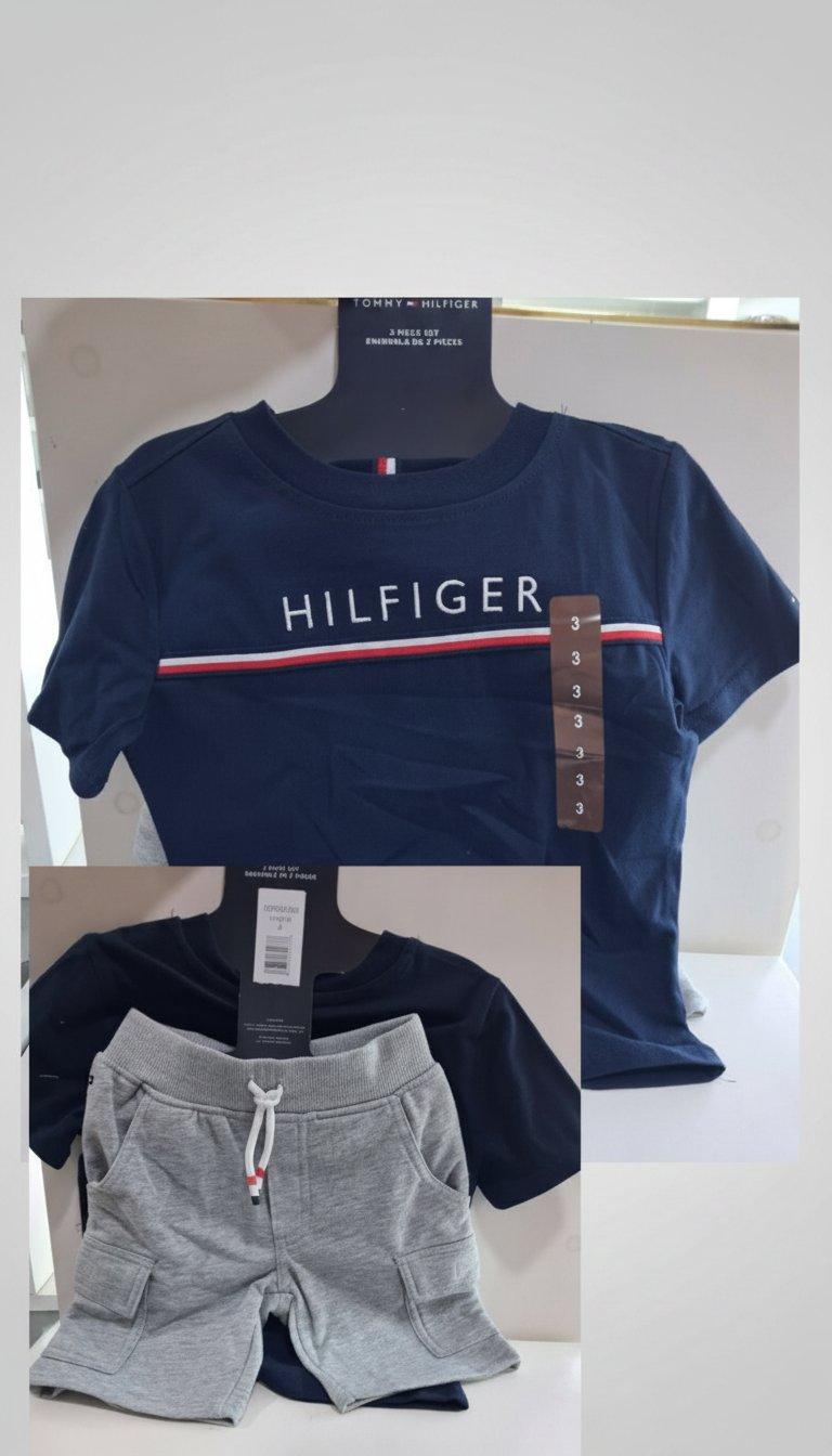 Set pour garçon a l'âge de 3 ans TOMMY HILFIGER authentique et jamais porté 