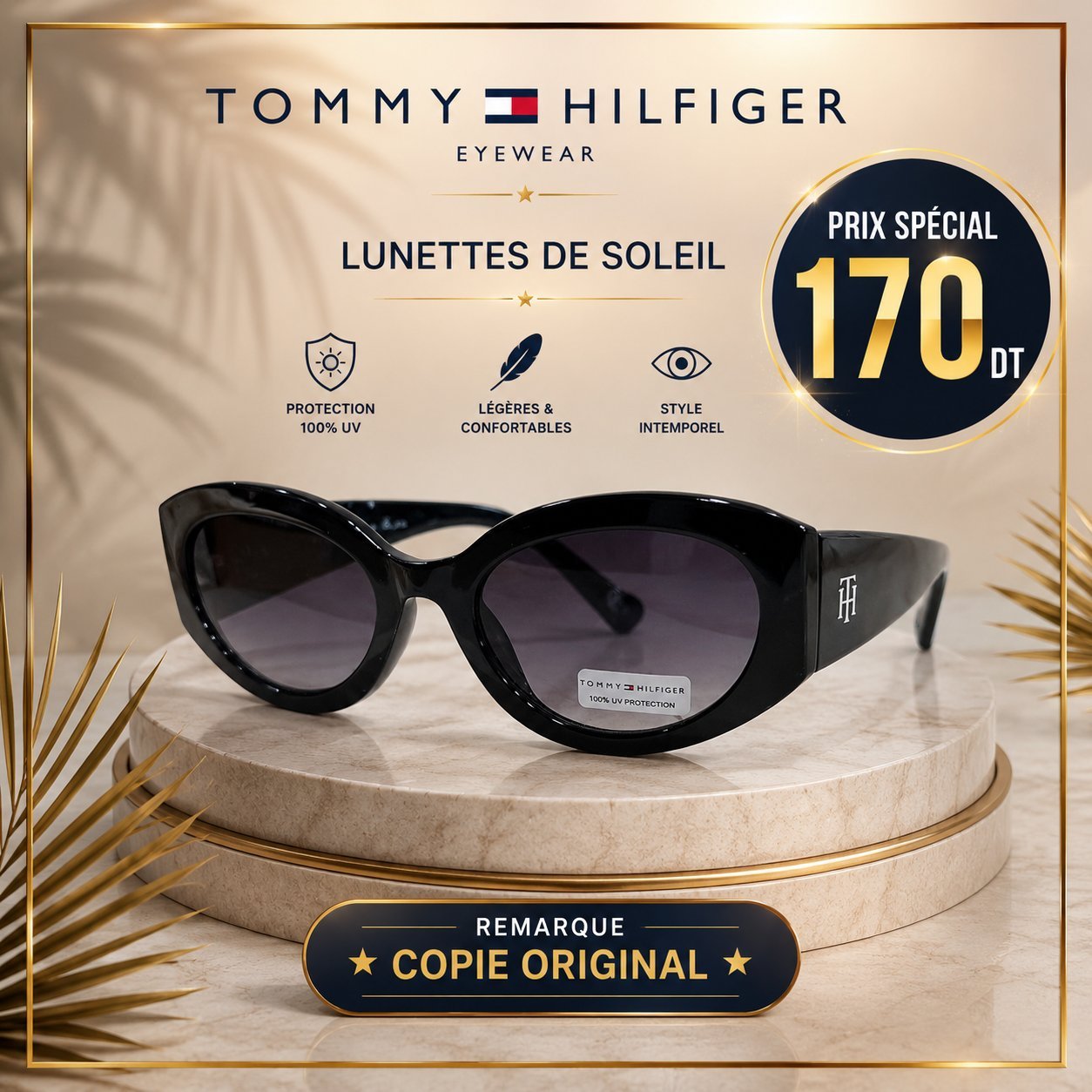 Monture solaire femme COPIE ORIGINAL 