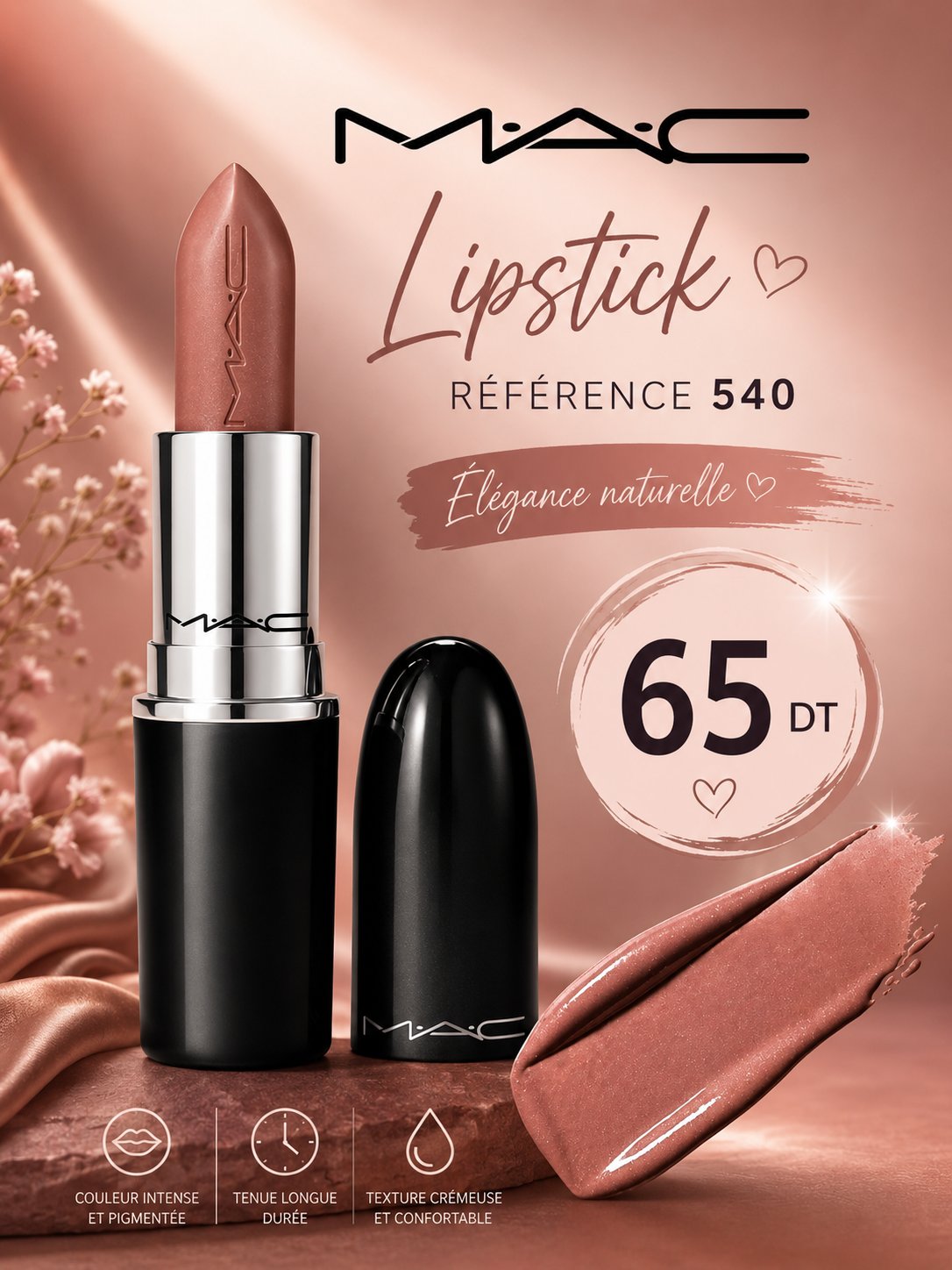 Lipstick mac Référence 540