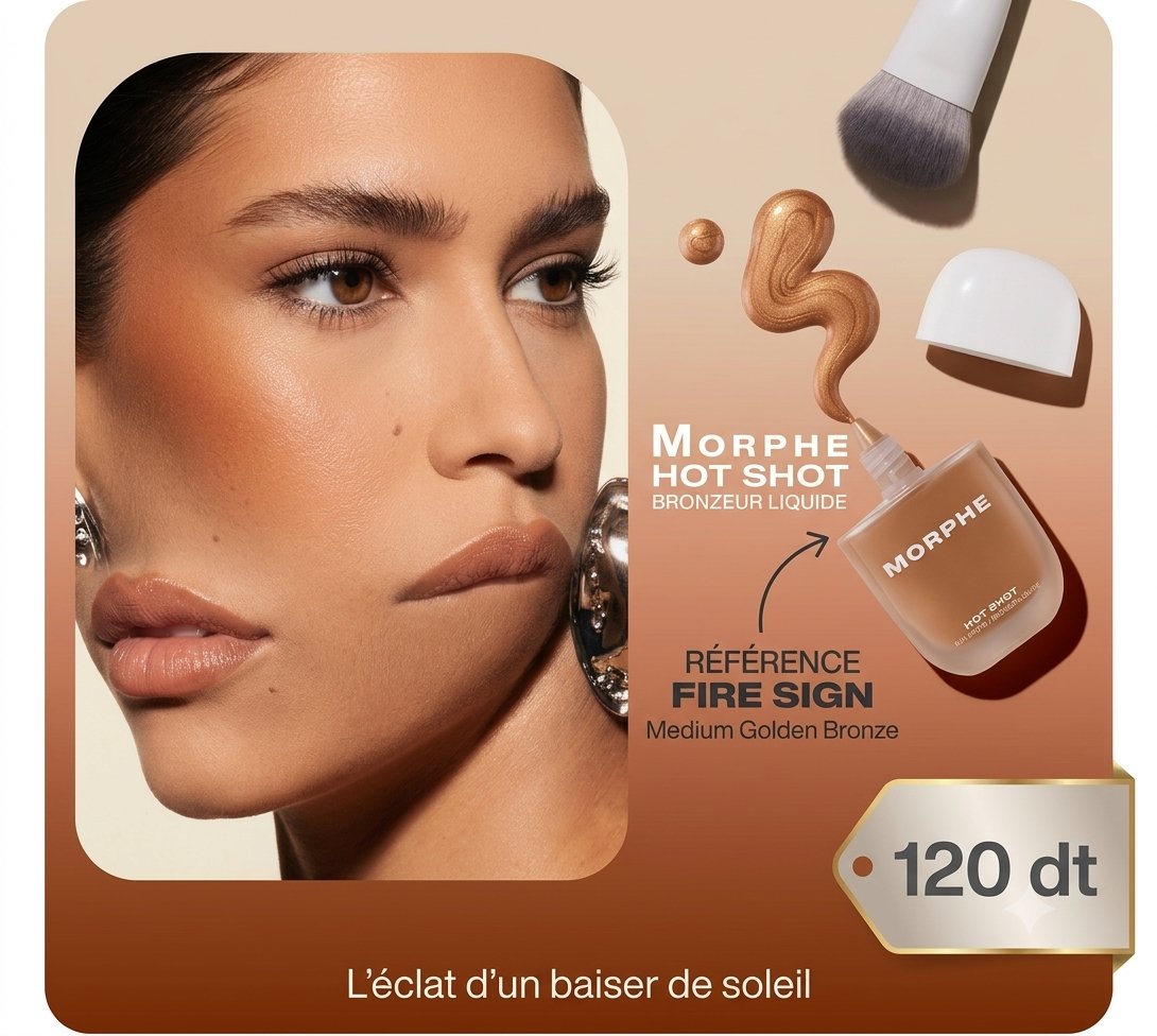 Bronzeur liquide Marque MORPHE Référence FIRE SIGN