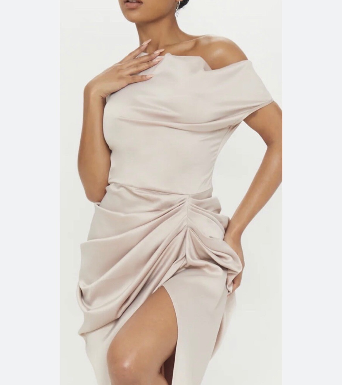 Robe satin
