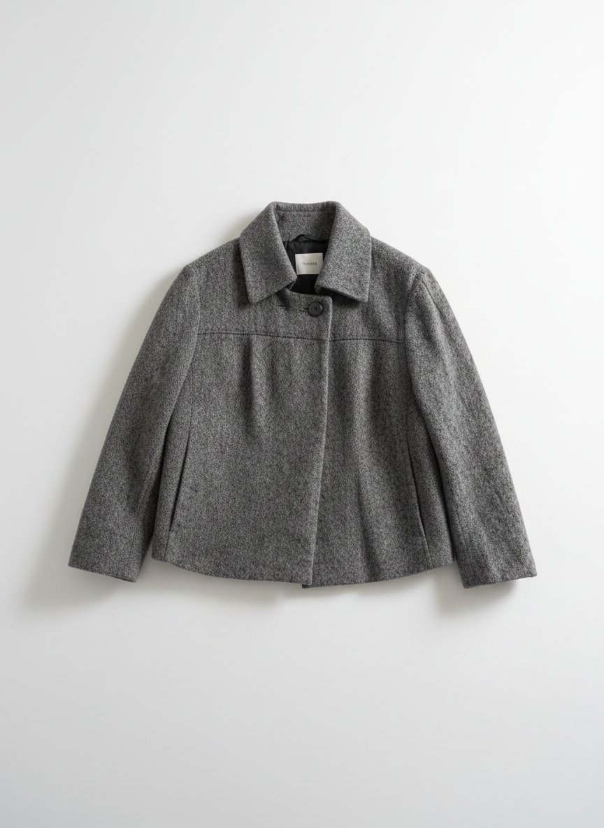Veste grise comme neuve