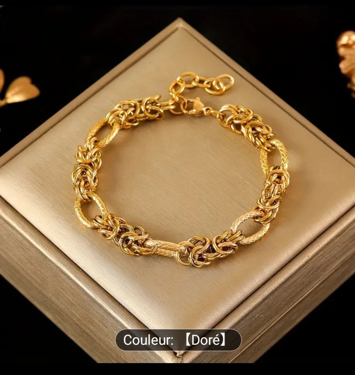 Bracelet acier inoxydable importé 