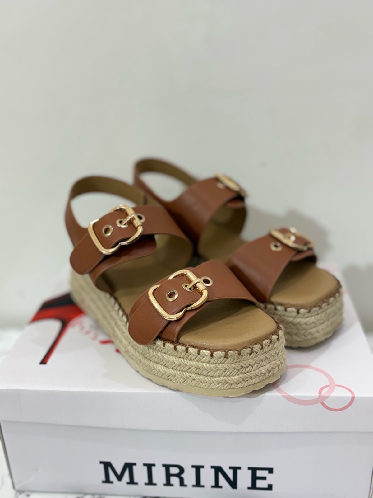 Sandales marron