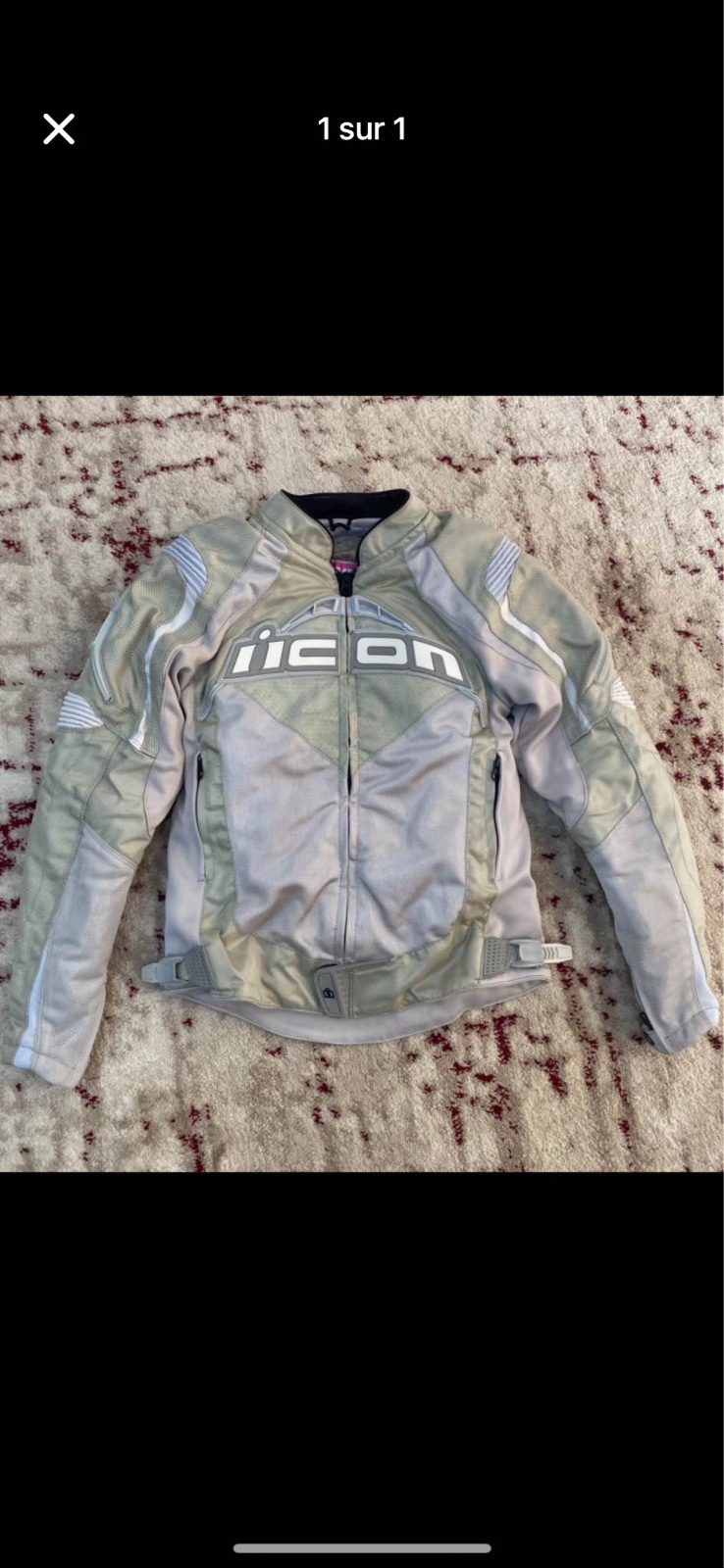 Veste moto ICON