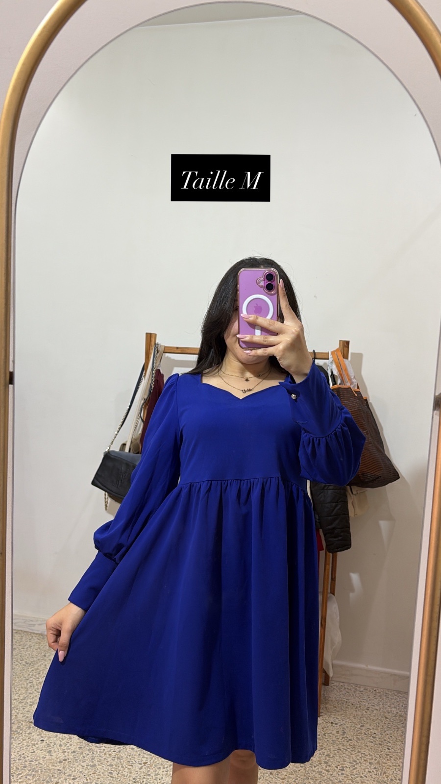 Robe bleu