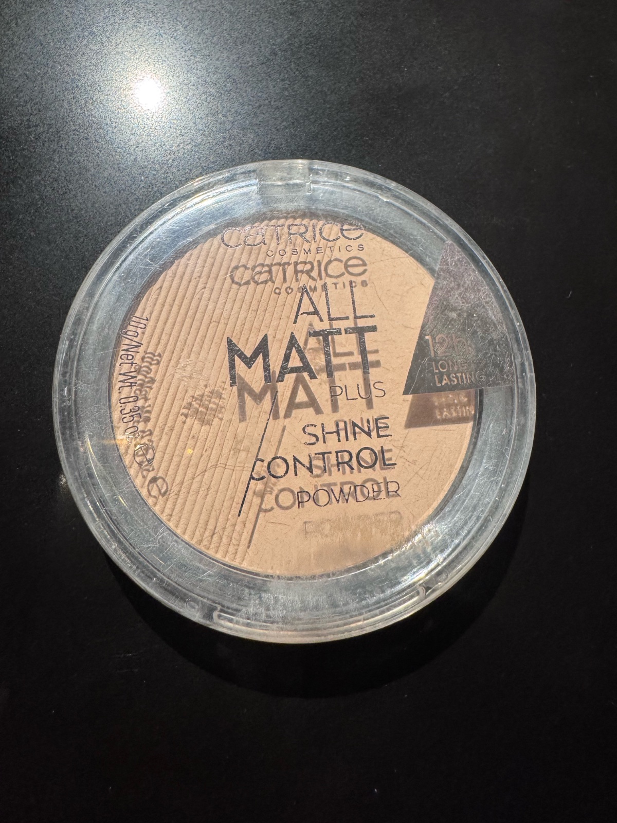 Shine control powder