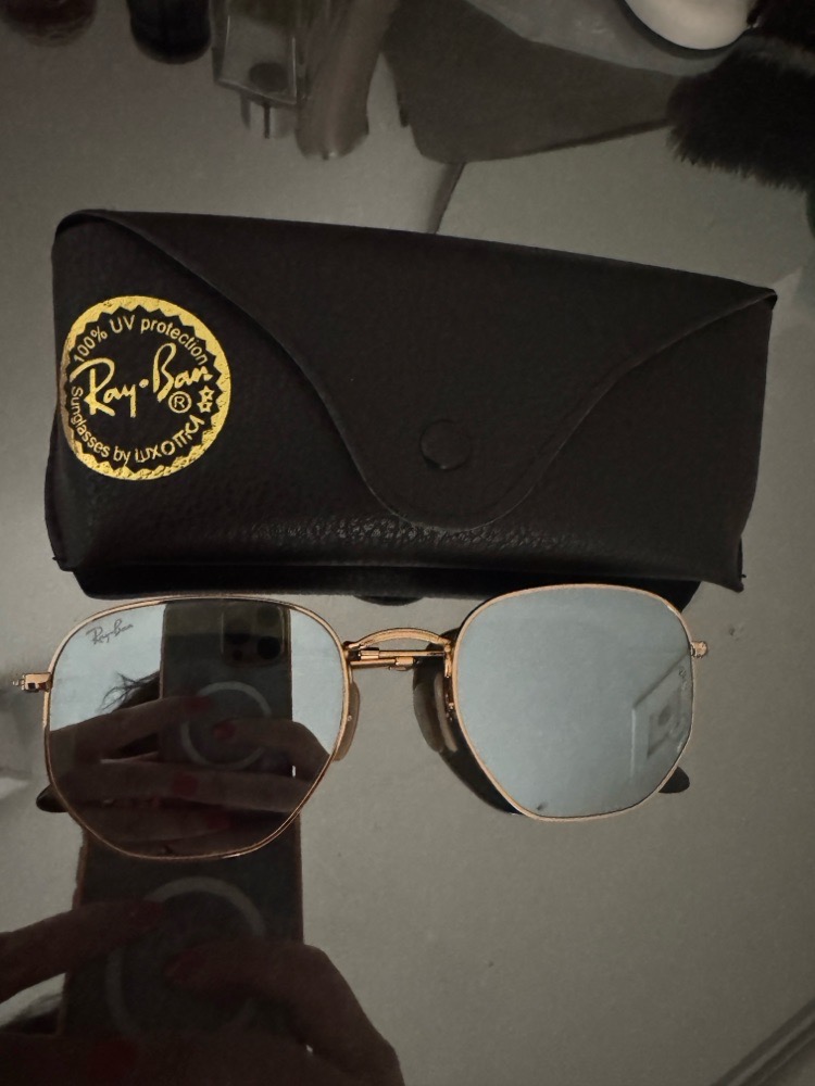 Ray-Ban Hexagonal Flat Lenses Sunglasses