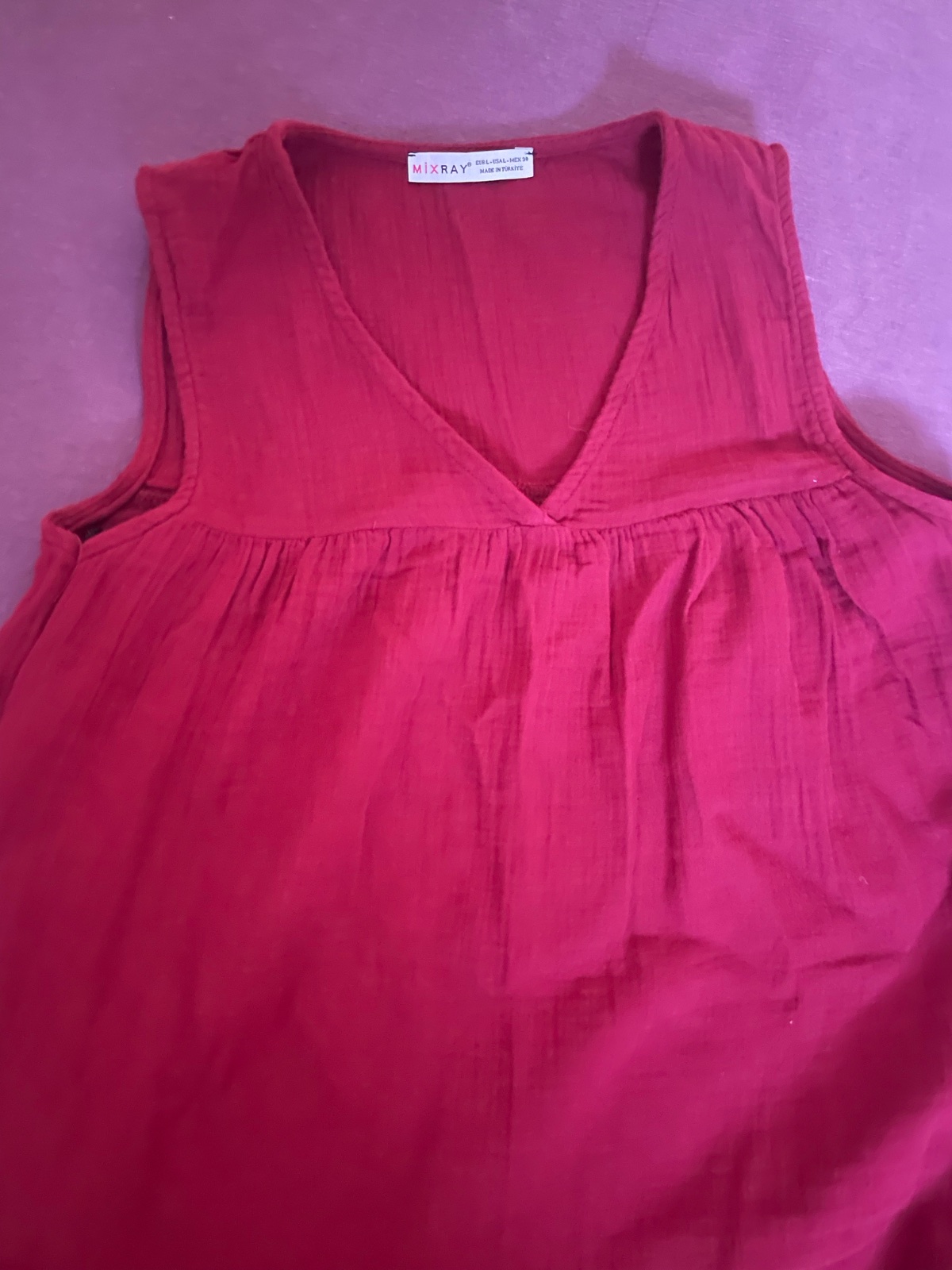 Robe bordeaux importée de Turquie