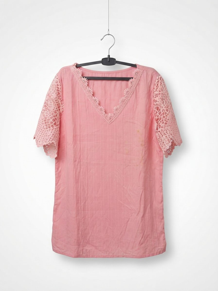 Chemise rose