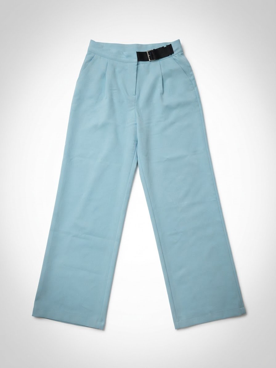 Pantalons bleu ciel
