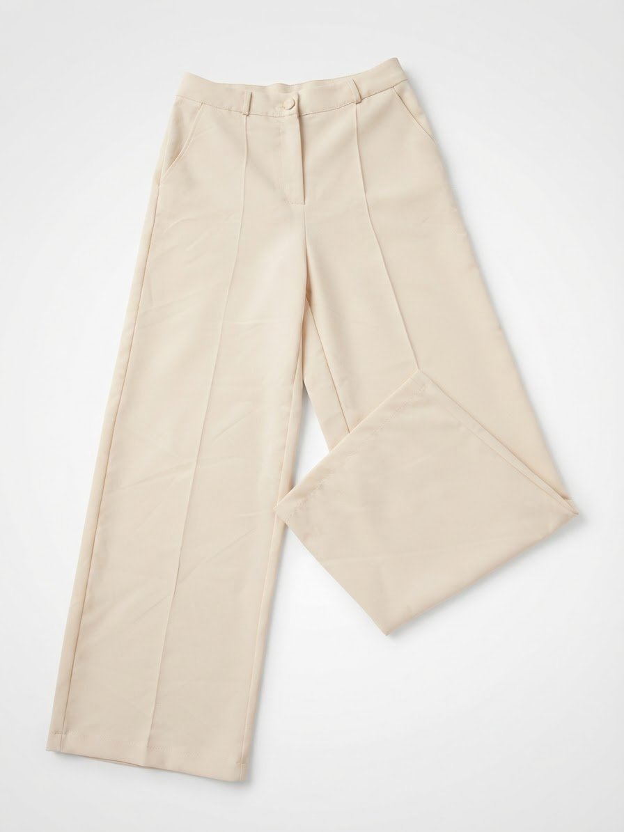 Pantalons en beige