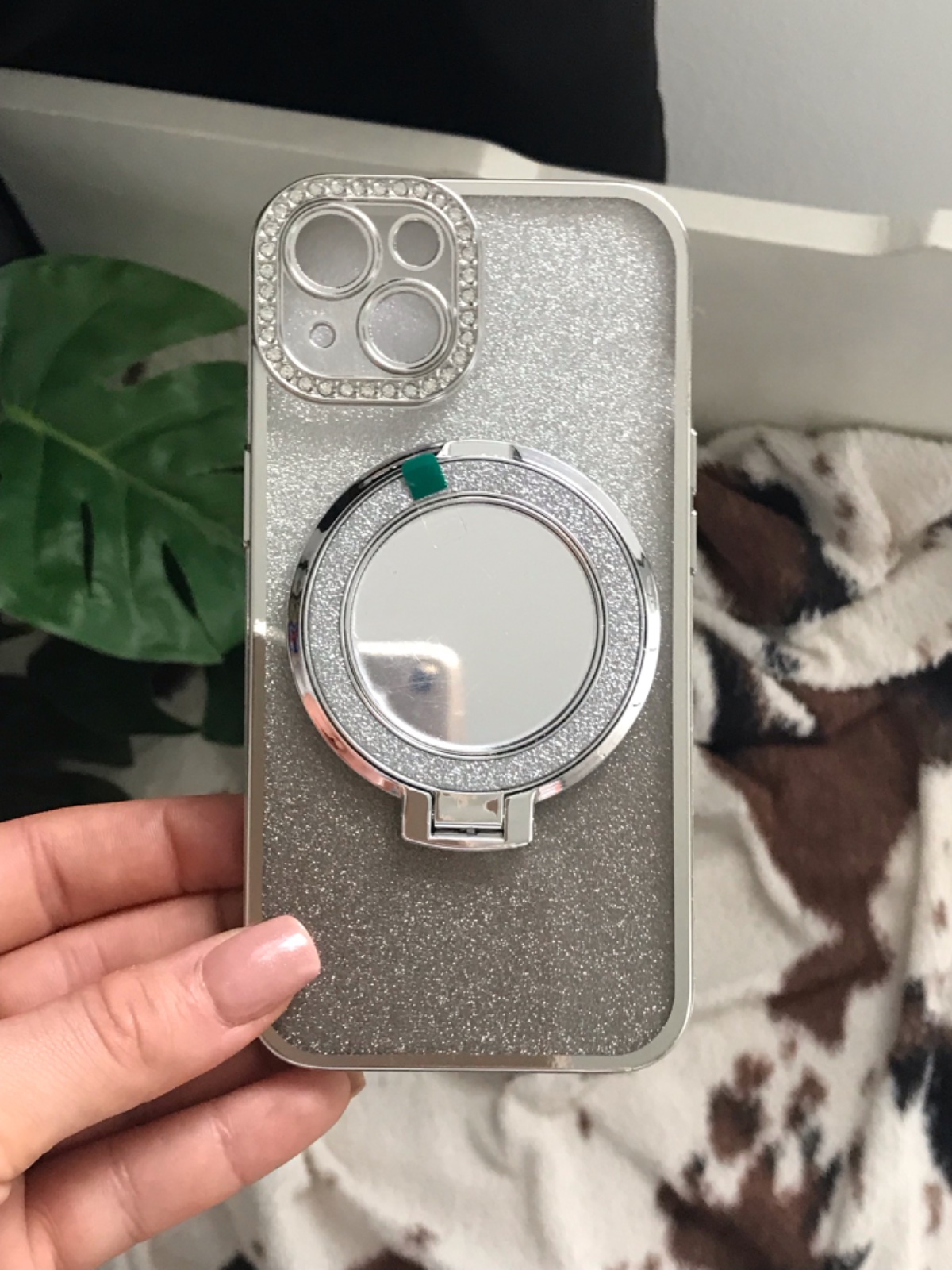 Cache iphone 13 avec mirroir